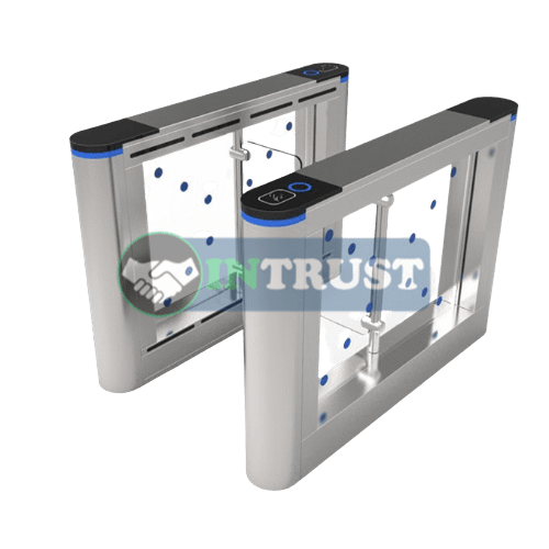Swing Barrier Turnstile with Facial Recognition Machine