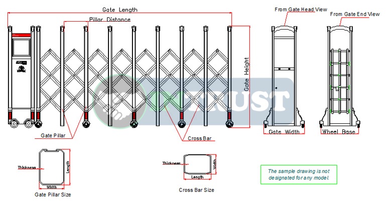 Automatic Retractable Gate