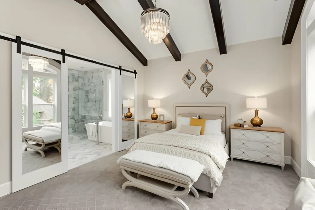 Sliding Door Design for Bedroom