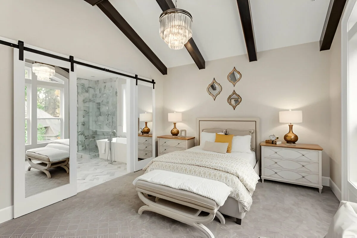 Sliding Door Design for Bedroom